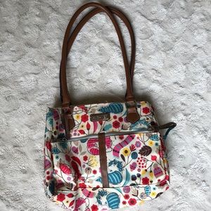 Lily Bloom Cat Purse Like New